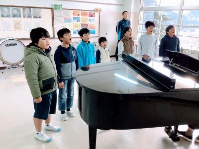 朝から良い声で歌えました。
