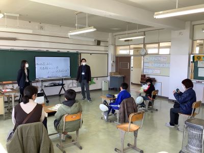 3,4年生の学習参観