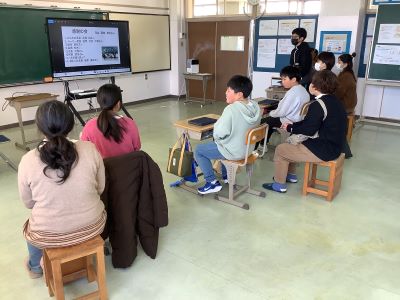 5,6年生の学習参観