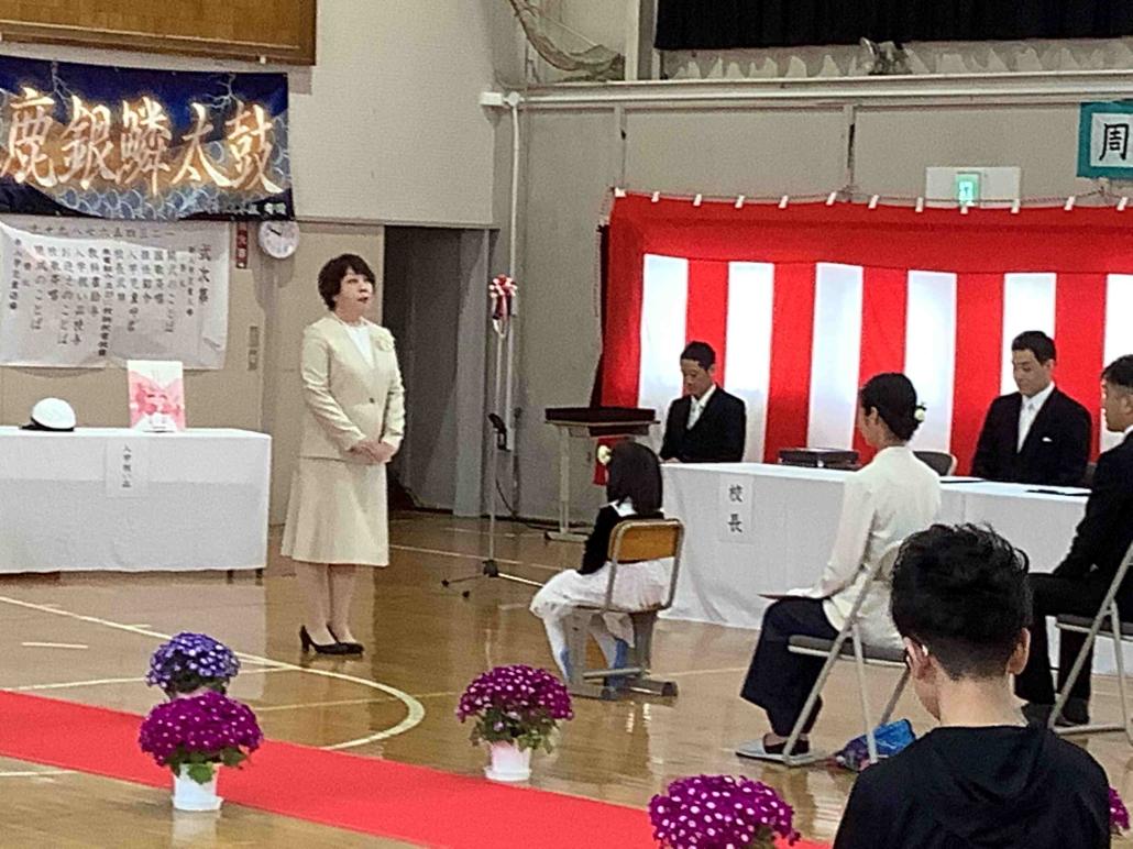 令和6年度　入学式1
