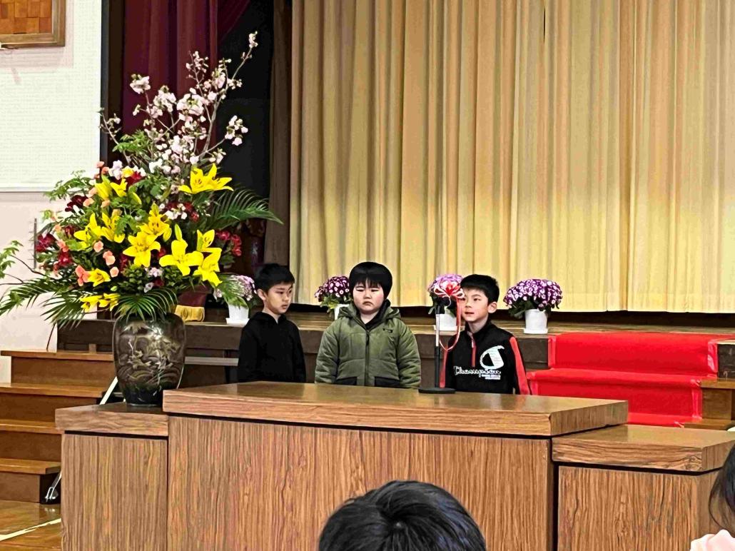 令和6年度　着任式・始業式3