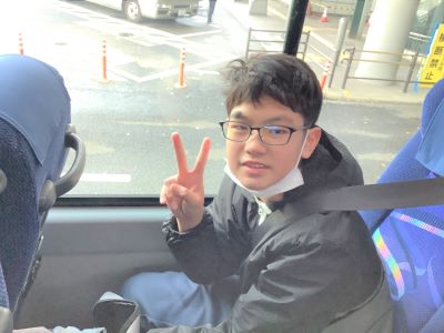 バスで会津若松へ