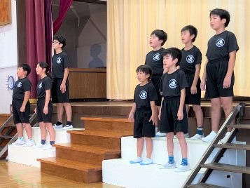 合唱の写真
