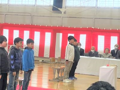 旅立ちの言葉