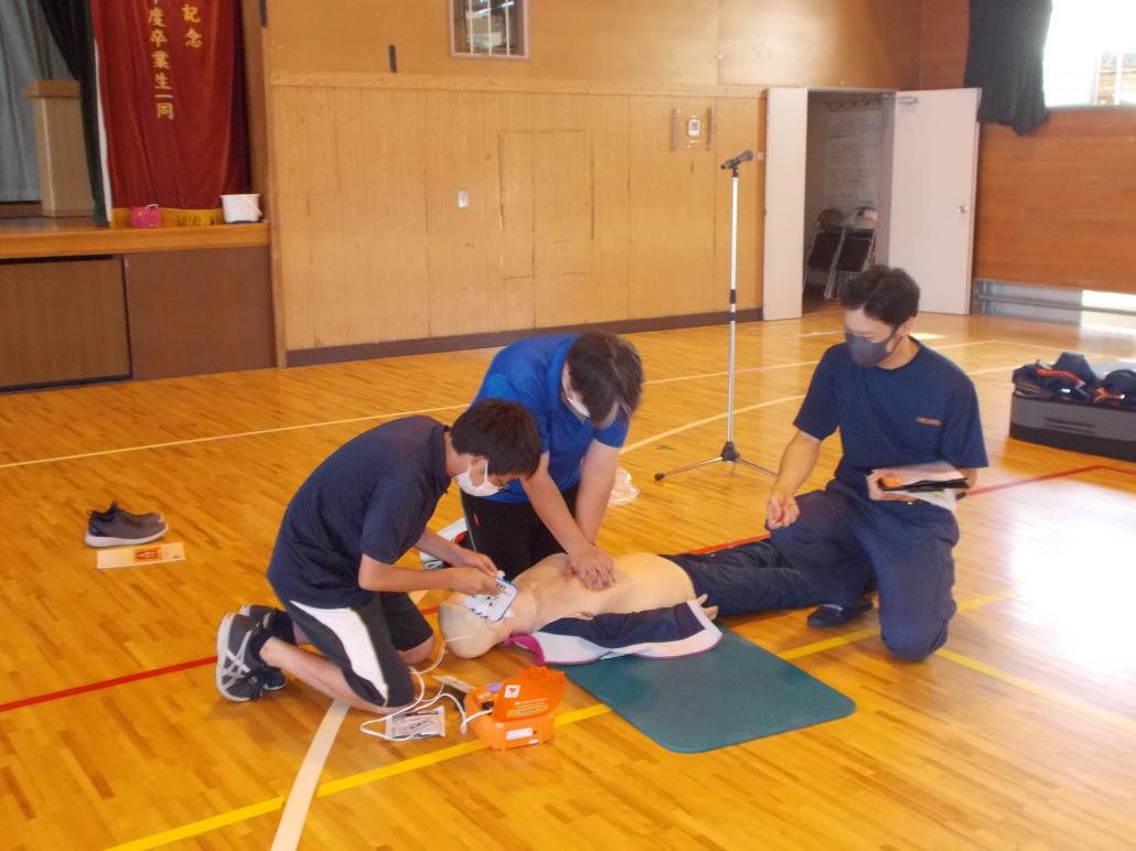 20210721　心肺蘇生講習会２