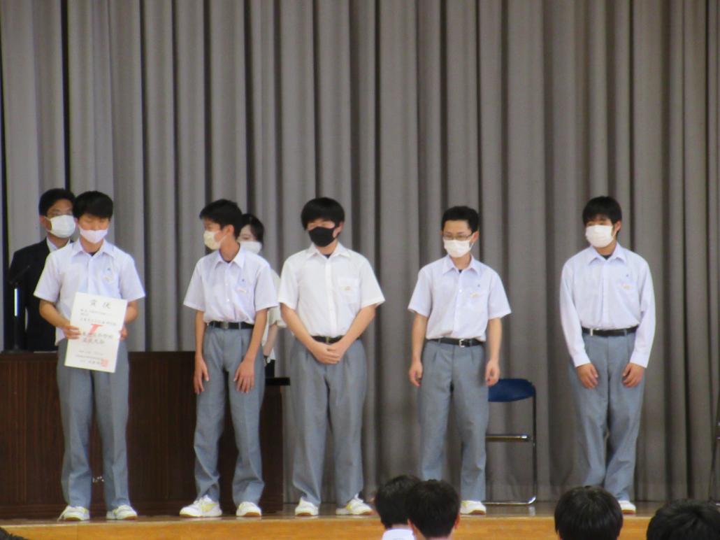 学校から 石巻市立万石浦中学校