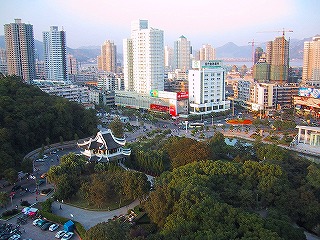 温州市内の風景の画像